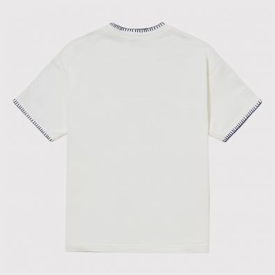 Camiseta Carnan Embroided Premium Off-White