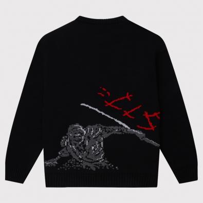 Sweater Class Jacquard Stealth Black
