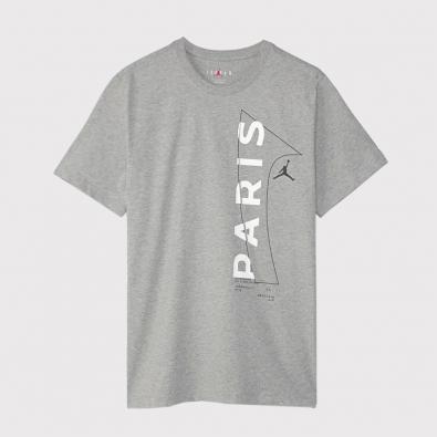 Camiseta Jordan Paris Sanit-Germain Men's Grey