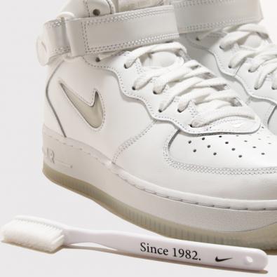 Tênis Nike Air Force 1 Mid '07 ''Color Of The Month'' White 