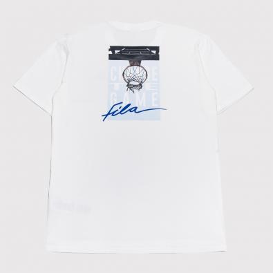 Camiseta Fila Hoops Unisex Off-White