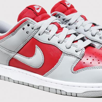 Tênis Nike Dunk Low ''Varsity Red and Silver''