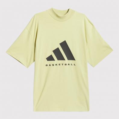 Camiseta Adidas Basketball 001 Halo Gold