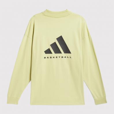 Camiseta Adidas Basketball Longsleeve Halo Gold