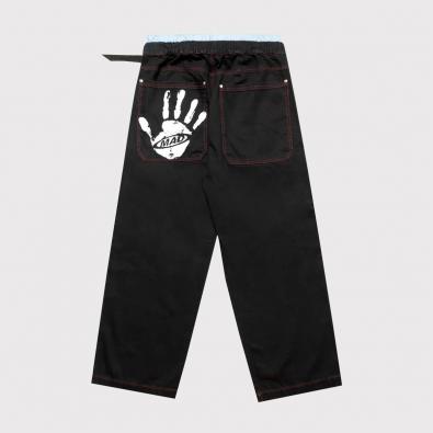 Calça Mad Enlatados Cargo Jeans Cueca Boxer ''Black''