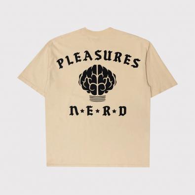 Camiseta Pleasures X NERD Rockstar ''Beige''