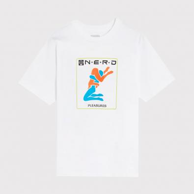 Camiseta Pleasures X NERD Provider ''White''