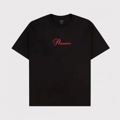 Camiseta Pleasures Stack ''Black''
