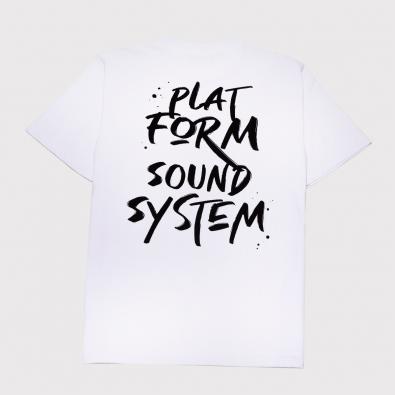 Camiseta Platform Sound Pressure ''White''