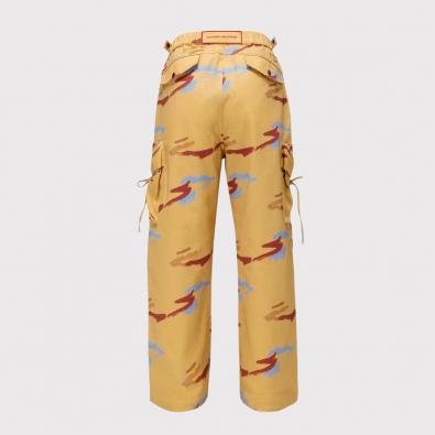 Calça Quadro Creations Dyer Cargo Pants Yellow