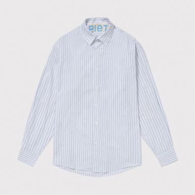 Camisa Piet Cotton Striped LongSleeve Shirt
