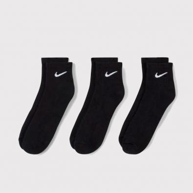 Meia Nike Everyday Cushioned  ''Black'' (3 Pares)