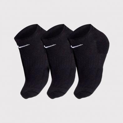 Meia Nike Everyday Cushioned (3 Pares) Black
