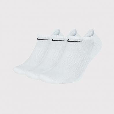 Meia Nike Everyday Cushioned (3 Pares) White