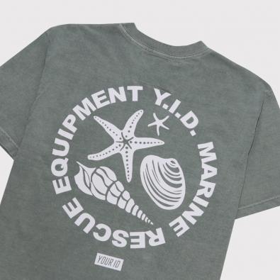 Camiseta Your ID Brand Over Marine ''Stoned Green''