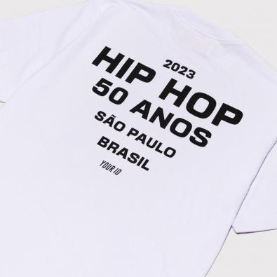 Camiseta Your ID Brand ''Hip Hop 50 Anos''